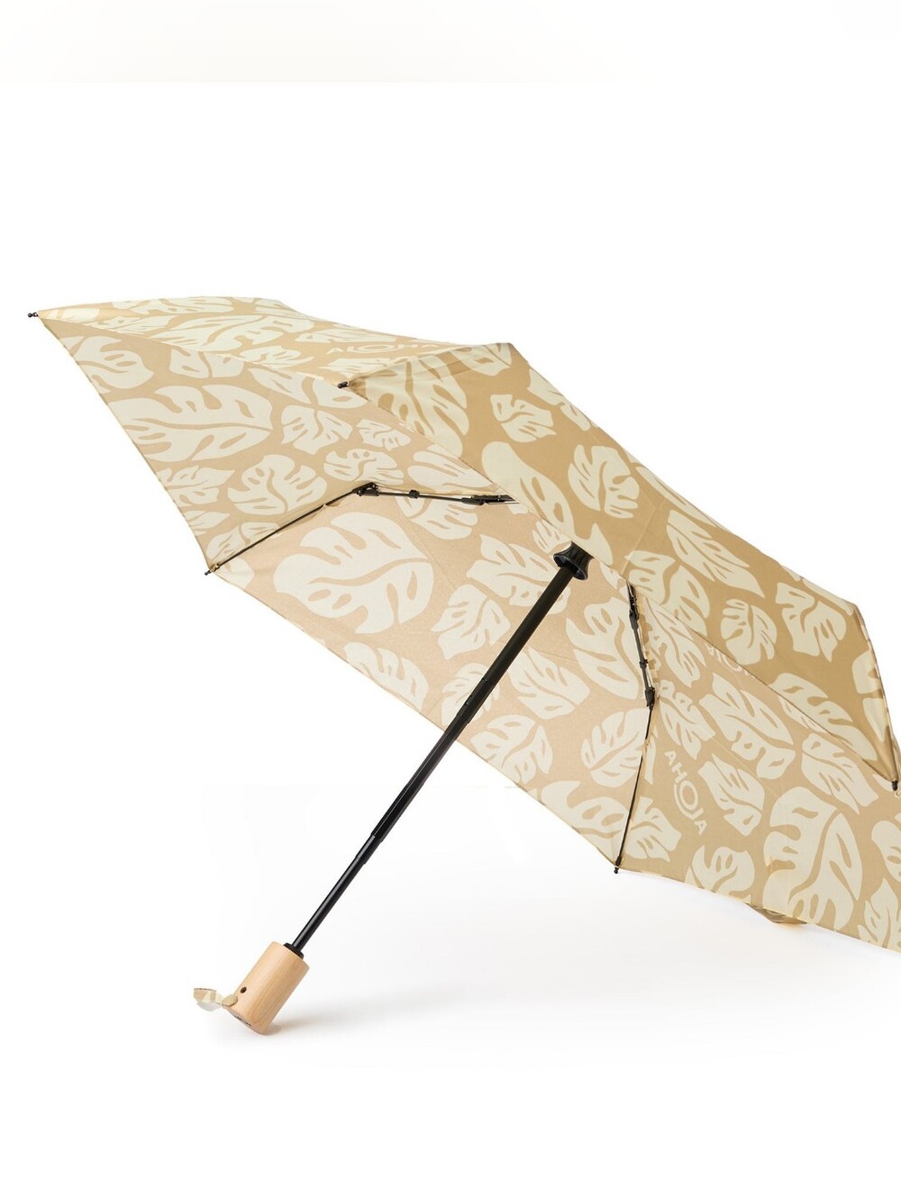 ALOHA Collection Beige and White Patterned Umbrella Ltd Edition